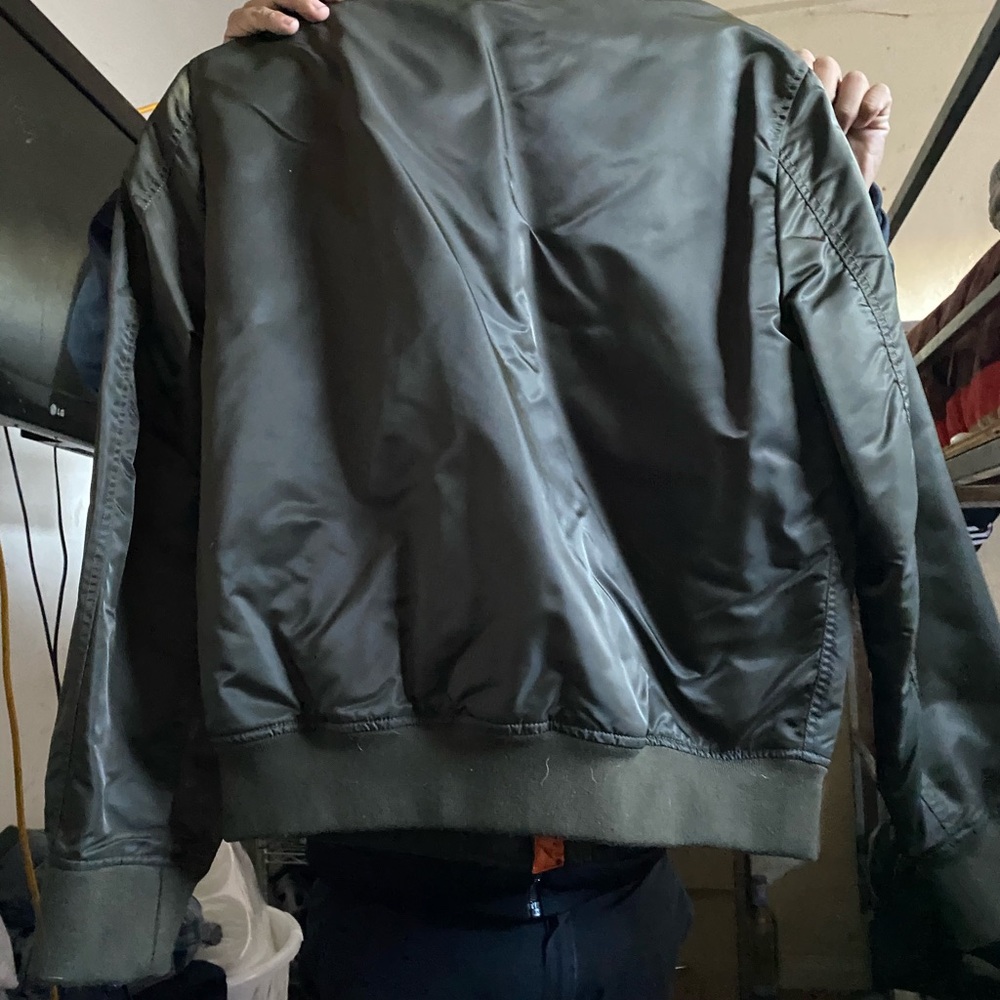 Levi’s bomber jacket green
